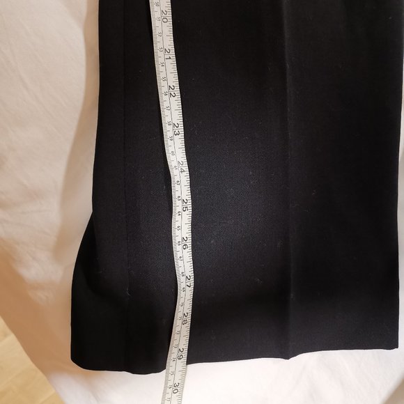 Ralph Lauren High Waisted Wool Black Pants - Picture 6 of 7